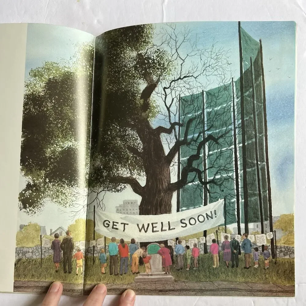 The Tree That Would Not Die By Ellen Levine Scholastic Paperback Book Vtg 1995
